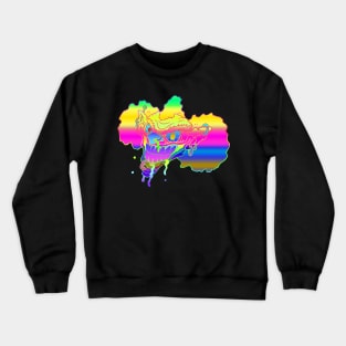 Rainbow CLown Crewneck Sweatshirt